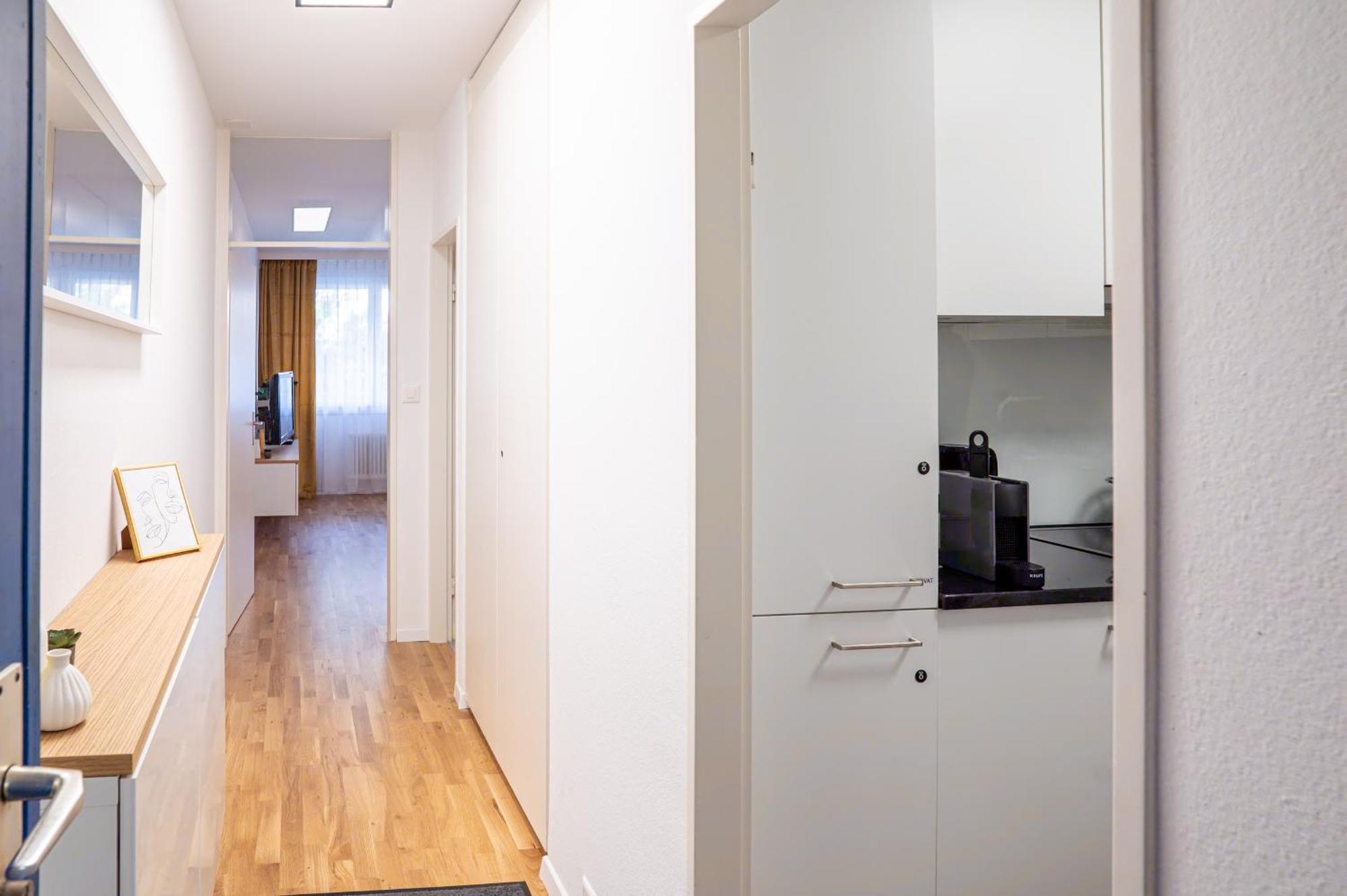 Expo-Basel-Ch Apt, Amazon Prime Video, Wifi, Coffee & Tee, Popcorn, Kitchen Eksteriør billede