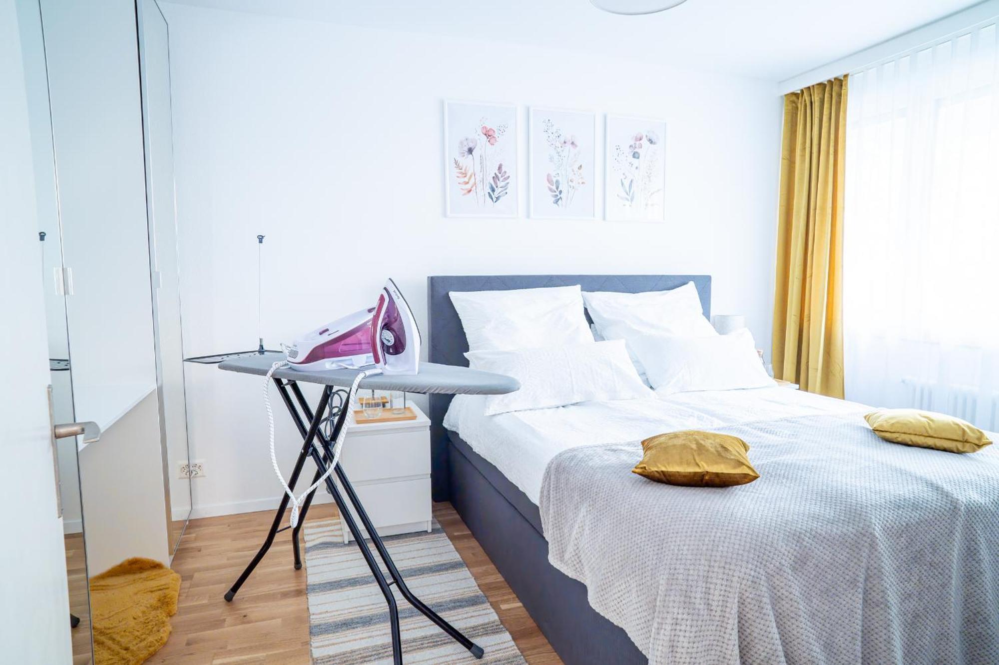 Expo-Basel-Ch Apt, Amazon Prime Video, Wifi, Coffee & Tee, Popcorn, Kitchen Eksteriør billede